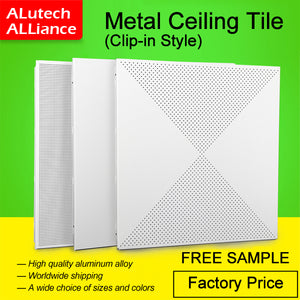 Alutech Alliance Metal Ceiling Tile Clip-in Style