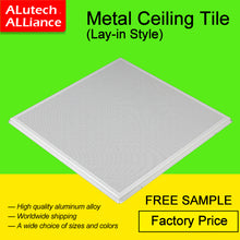 Load image into Gallery viewer, Alutech Alliance Metal Ceiling Tile Lay-in Style
